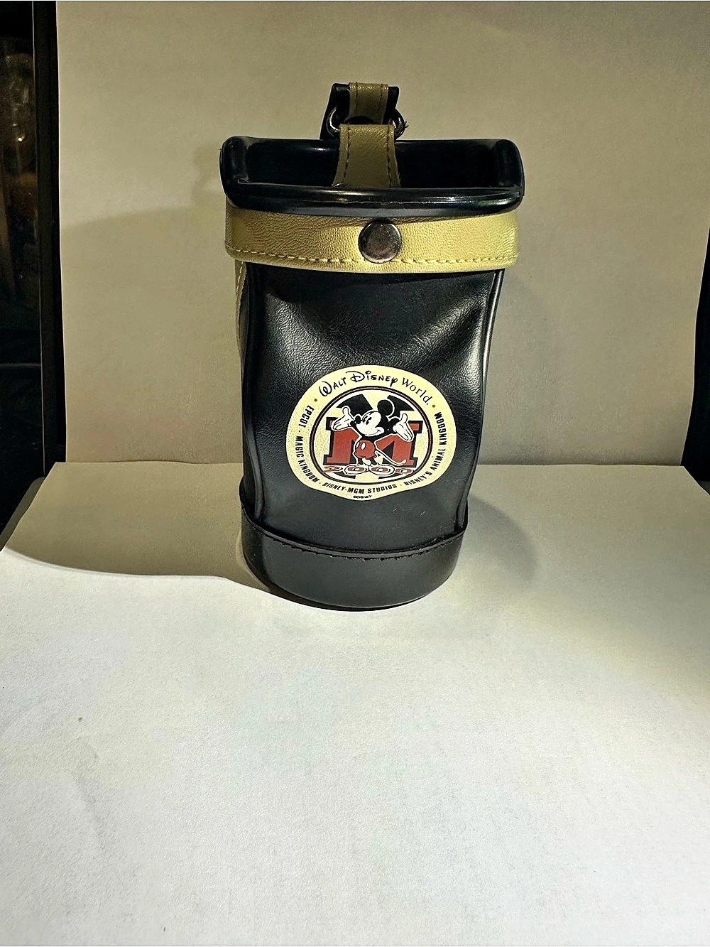 Disney Walt Disney World 2000 Millennium Golf Bag Pen Holder Desk Caddy